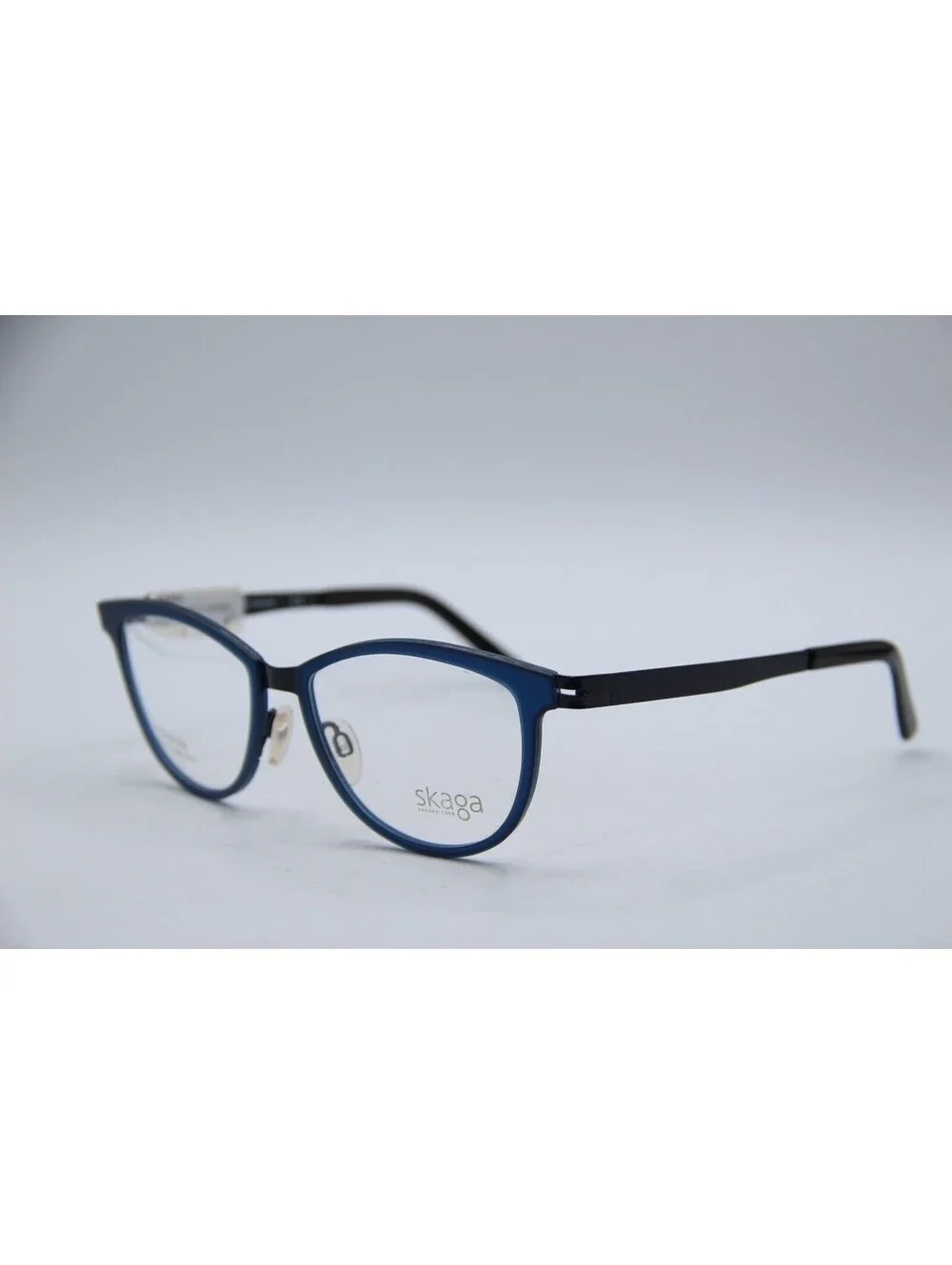 Skaga Titanium Cold Glaze Only 2537-U Giesse 101 Blue Black Authentic Eyeglasses